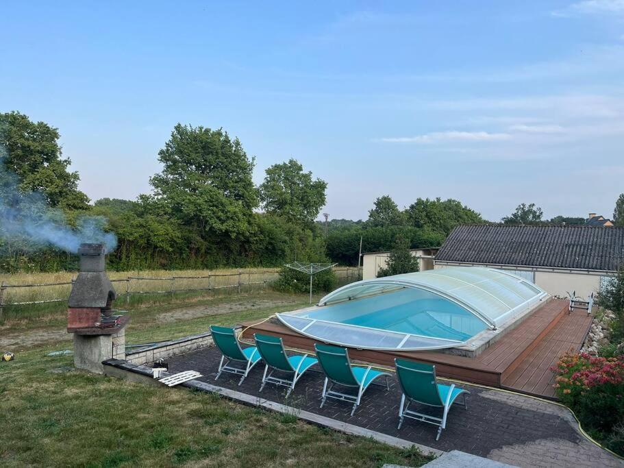 Les Cedres Landais, Belle Maison Villa Notre-Dame-des-Landes Exterior foto